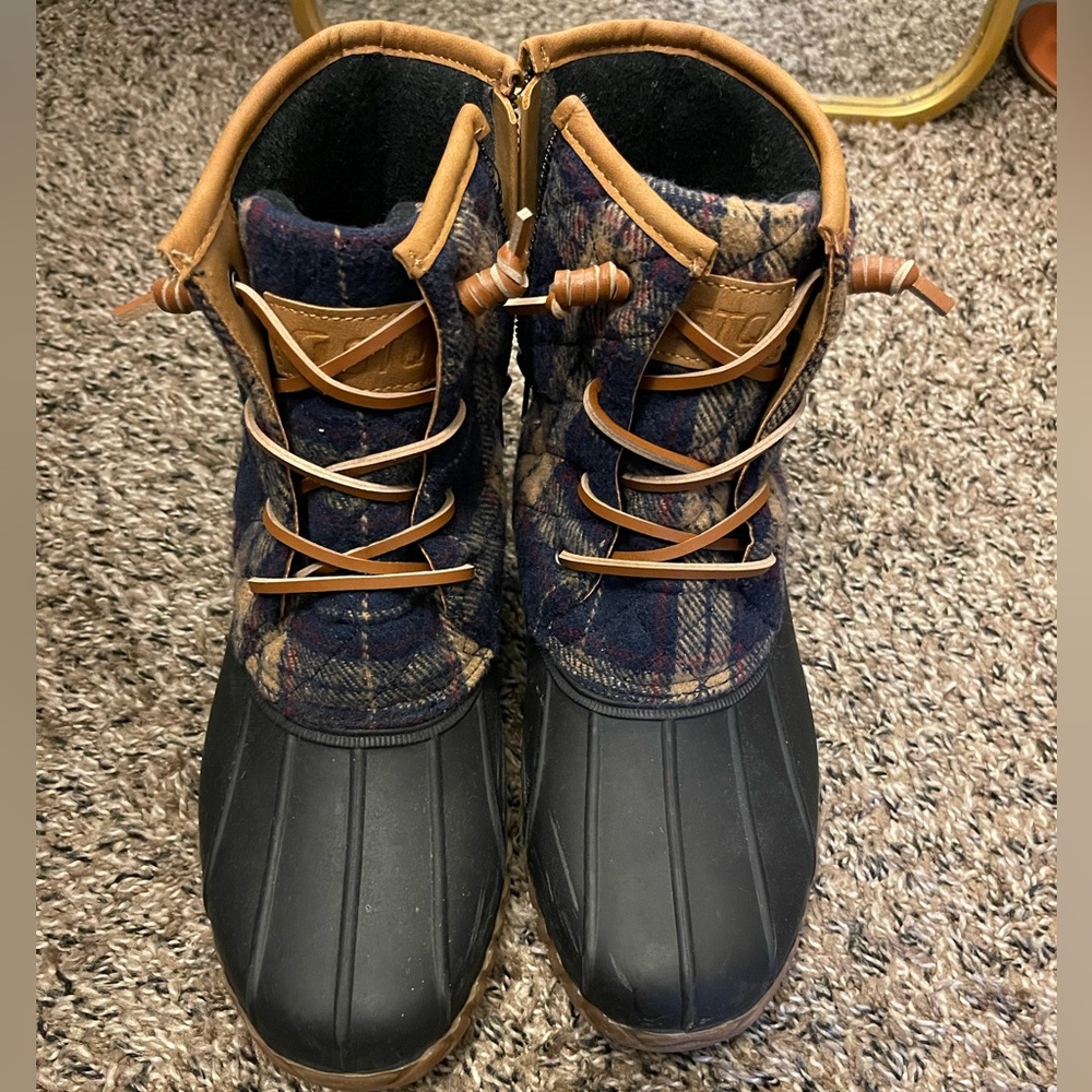 Quilted Boots